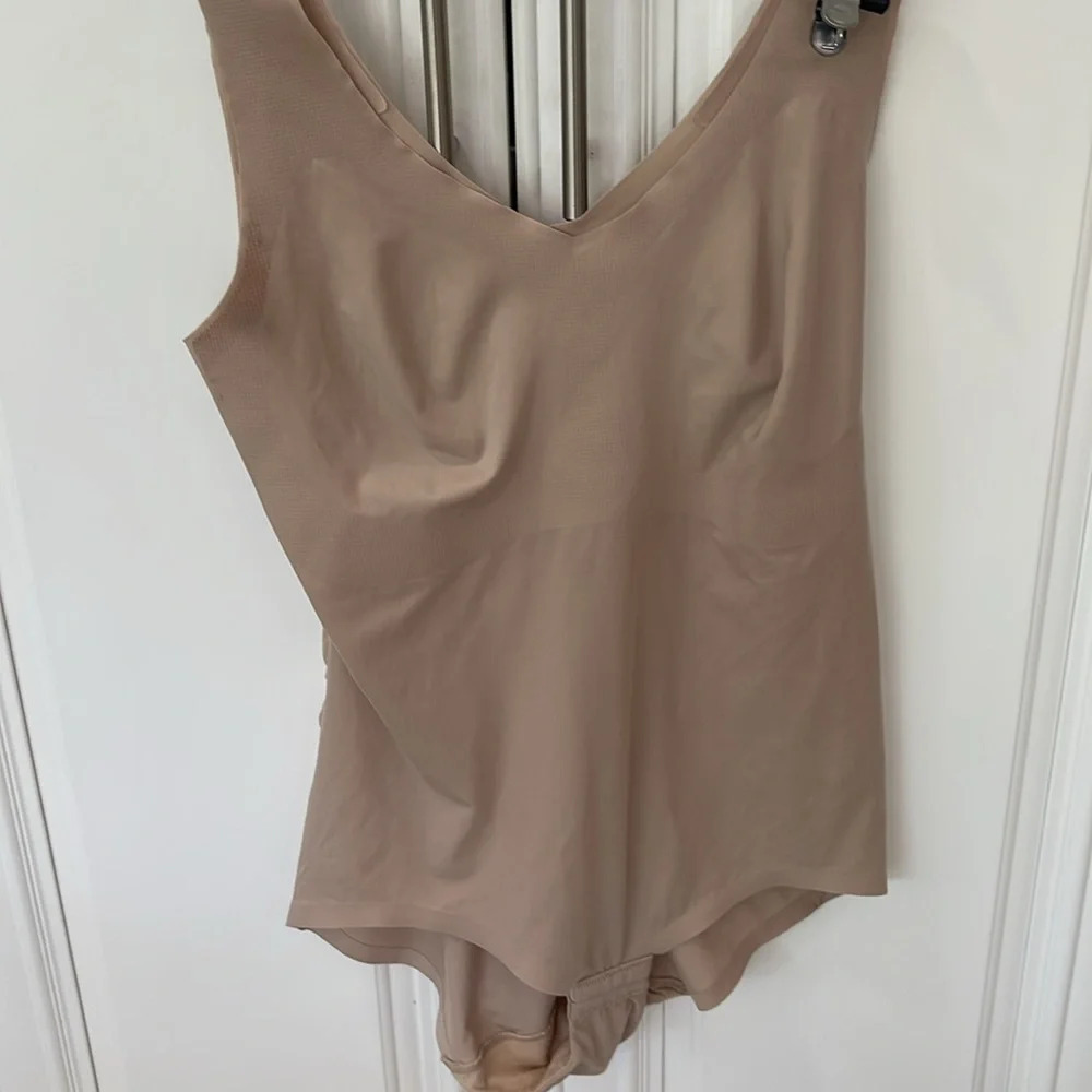 Spanx Slimplicity camisole tank top black & BALI body shaper nude Shapewear XL - Picture 6 of 12